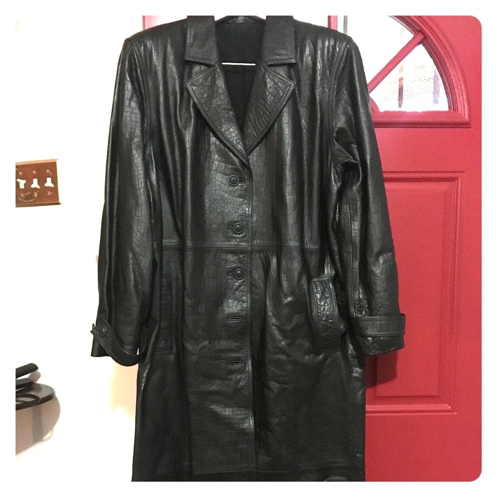 Long Black Coat by Together